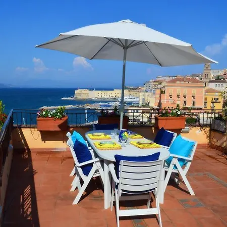 Blue Mediterranean Flat Apartment *
