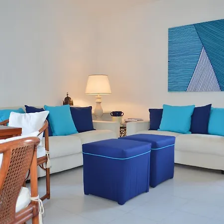 Blue Mediterranean Flat Apartment *
